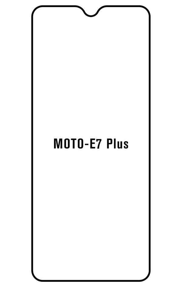 Film hydrogel Motorola E7 Plus西班牙 - Film écran anti-casse Hydrogel