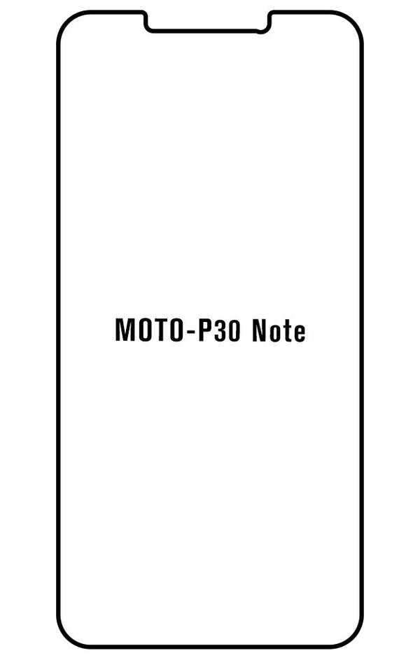 Film hydrogel Motorola P30 NOTE - Film écran anti-casse Hydrogel