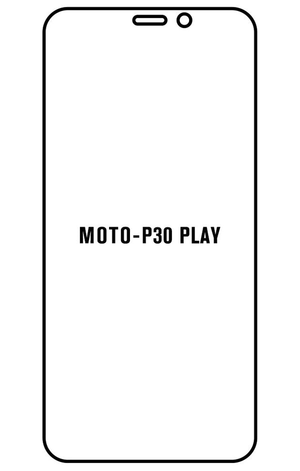 Film hydrogel Motorola P30 PLAY - Film écran anti-casse Hydrogel