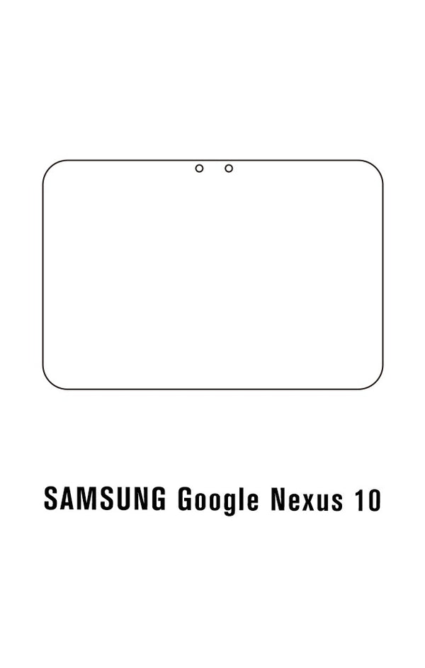 Film hydrogel Samsung Galaxy Google Nexus 10 Tablet - Film écran anti-casse Hydrogel