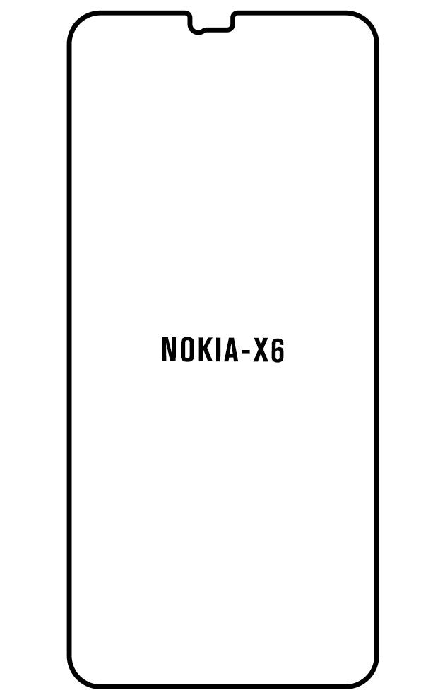 Film hydrogel Nokia X6 - Film écran anti-casse Hydrogel