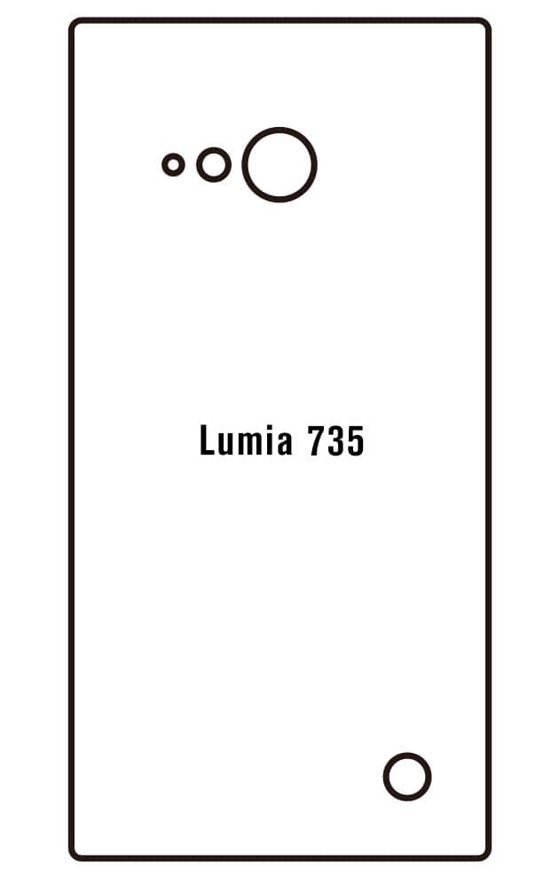 Film hydrogel Nokia Lumia 735 - Film écran anti-casse Hydrogel