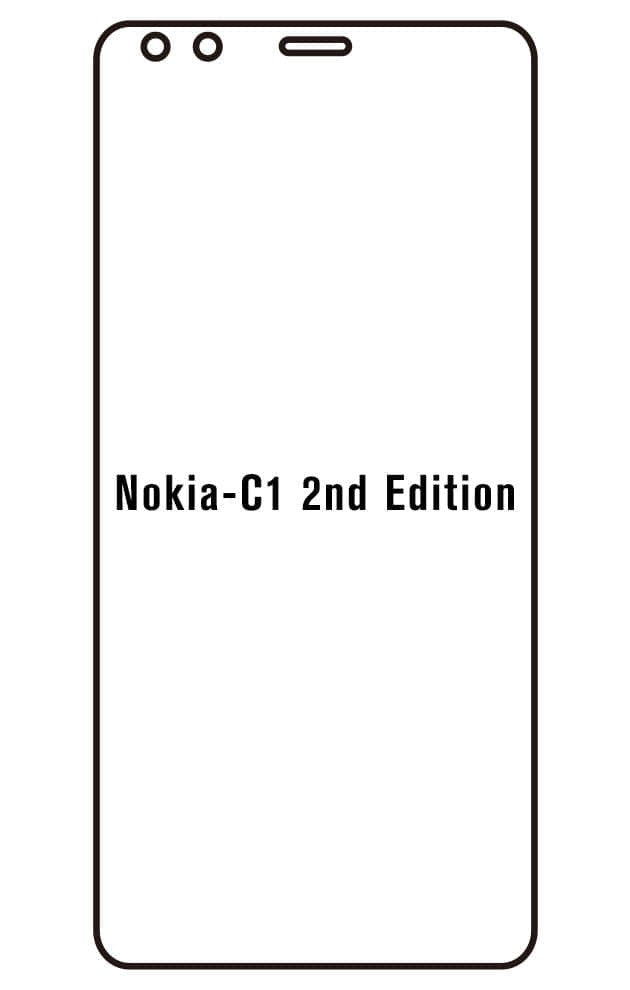 Film hydrogel Nokia C1 2nd Edition - Film écran anti-casse Hydrogel