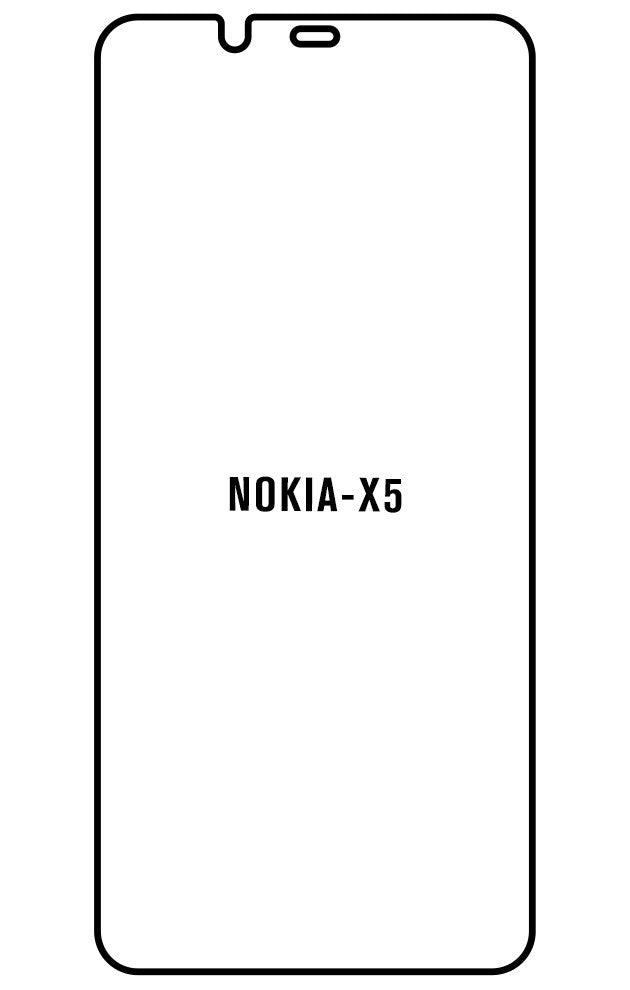 Film hydrogel Nokia X5 - Film écran anti-casse Hydrogel
