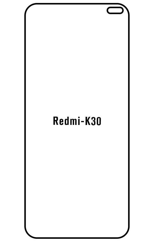 Film hydrogel Xiaomi Redmi K30 5G - K30 5G Racing - Film écran anti-casse Hydrogel