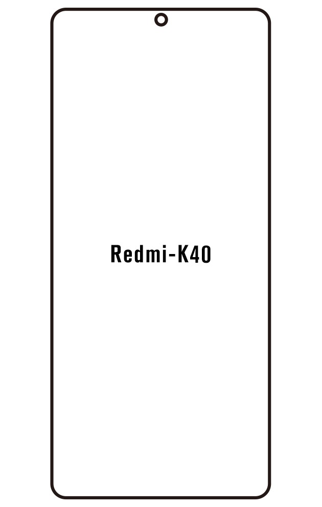 Film hydrogel Xiaomi Redmi K40 - Film écran anti-casse Hydrogel