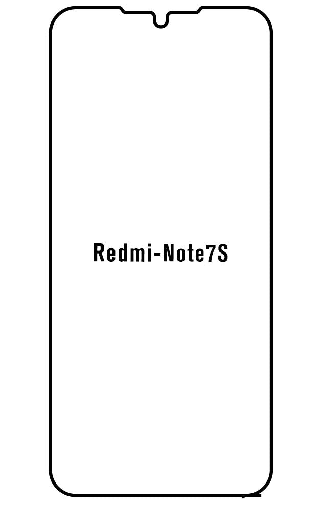 Film hydrogel Xiaomi Redmi Note 7S - Film écran anti-casse Hydrogel