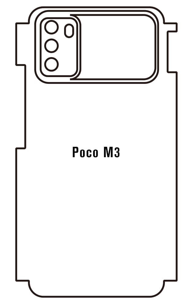 Film hydrogel Xiaomi Poco M3 - Film écran anti-casse Hydrogel