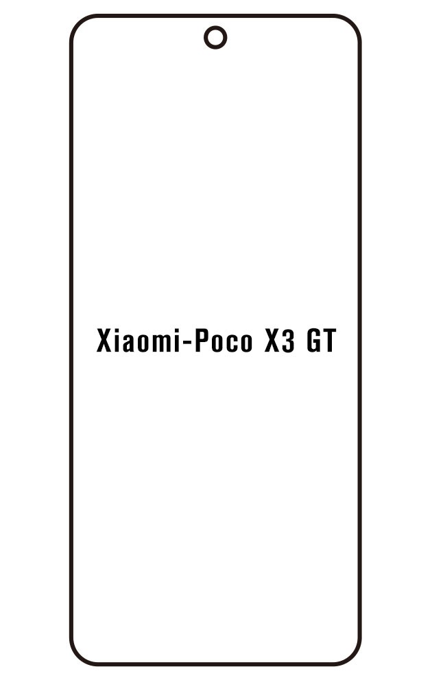 Film hydrogel Xiaomi Poco X3 GT - Film écran anti-casse Hydrogel