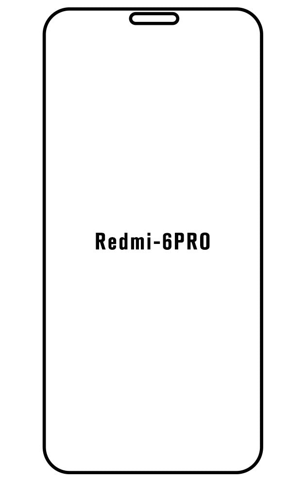 Film hydrogel Xiaomi Redmi 6 Pro - Film écran anti-casse Hydrogel
