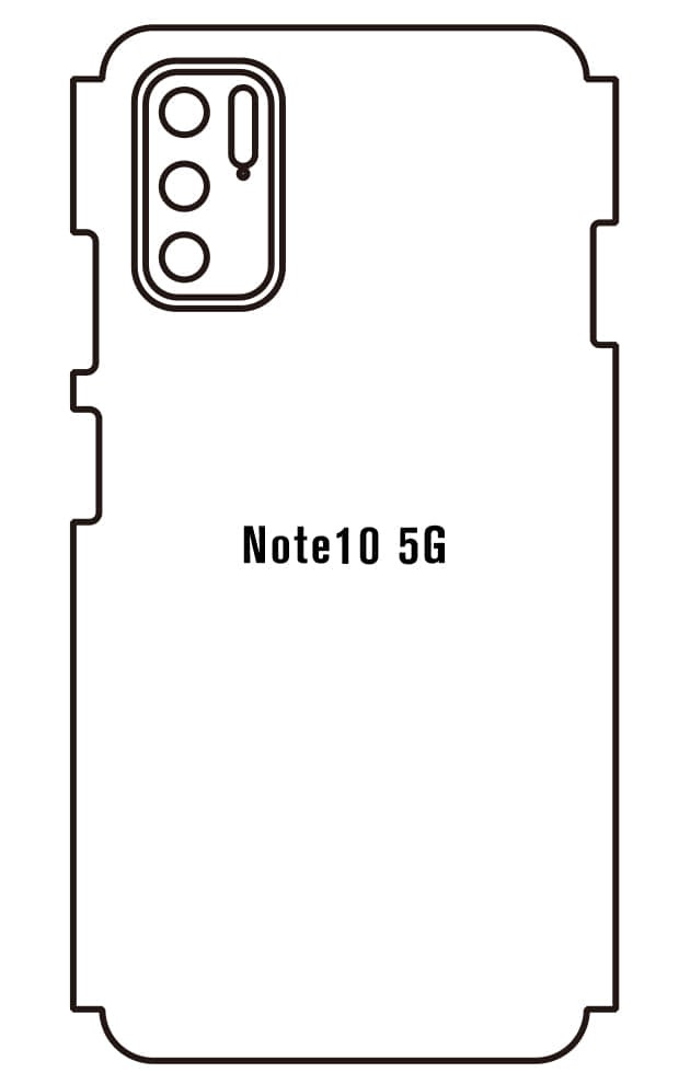 Film hydrogel Xiaomi Redmi Note 10 5G - Film écran anti-casse Hydrogel