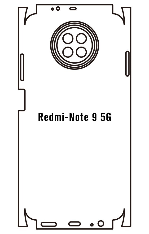 Film hydrogel Xiaomi Redmi Note 9 5G - Film écran anti-casse Hydrogel