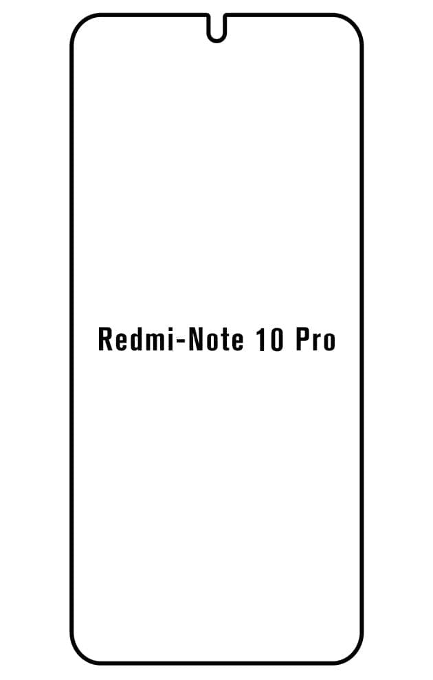 Film hydrogel Xiaomi Redmi Note 10 Pro (India) - Film écran anti-casse Hydrogel