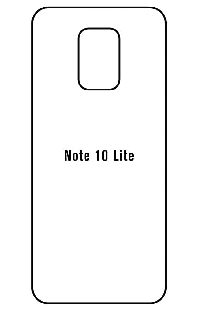Film hydrogel Xiaomi Redmi Note 10 Lite - Film écran anti-casse Hydrogel