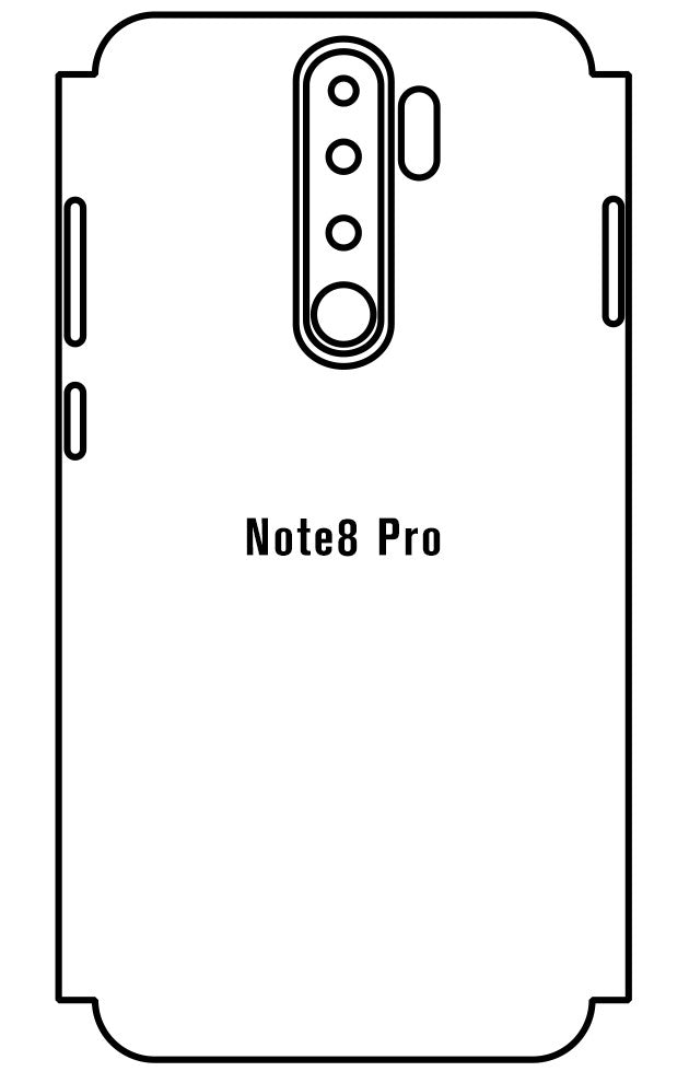 Film hydrogel Xiaomi Redmi Note 8 Pro - Film écran anti-casse Hydrogel