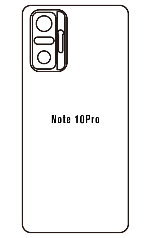 Film hydrogel Xiaomi Redmi Note 10 Pro (Global Version) - Film écran anti-casse Hydrogel