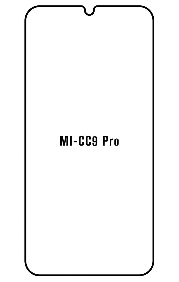 Film hydrogel Xiaomi Mi CC9 Pro - Film écran anti-casse Hydrogel