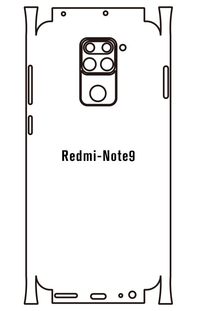 Film hydrogel Xiaomi Redmi Note 9（Globa） - Film écran anti-casse Hydrogel