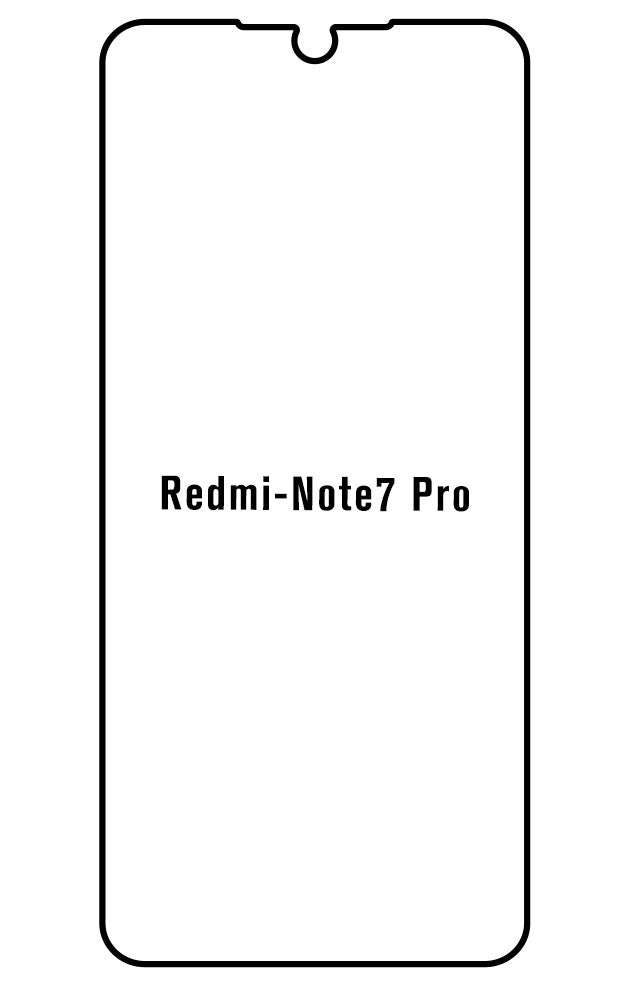 Film hydrogel Xiaomi Redmi Note 7 Pro - Film écran anti-casse Hydrogel