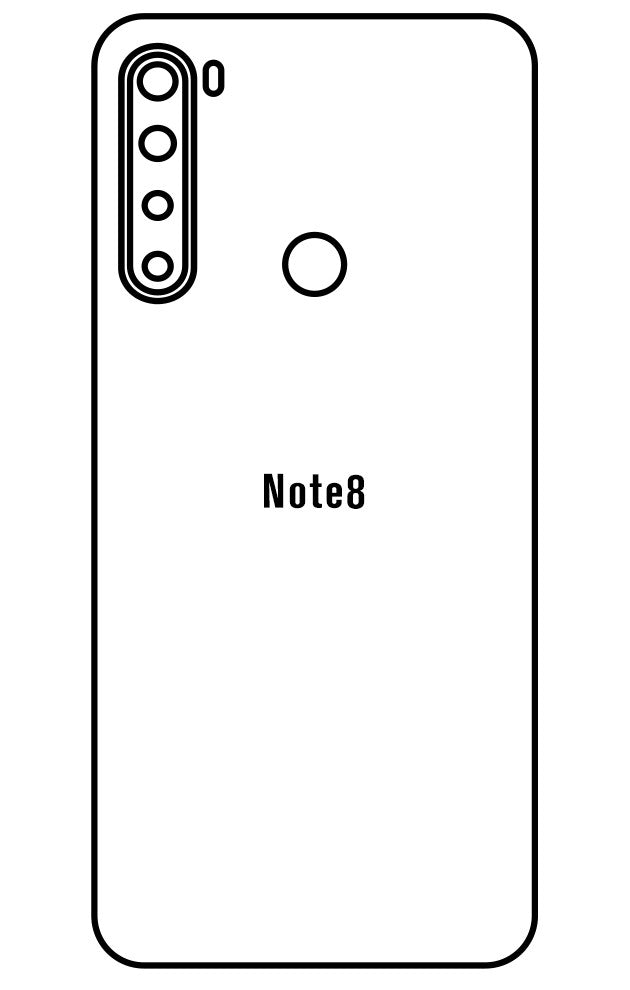 Film hydrogel Xiaomi Redmi Note 8 - Film écran anti-casse Hydrogel