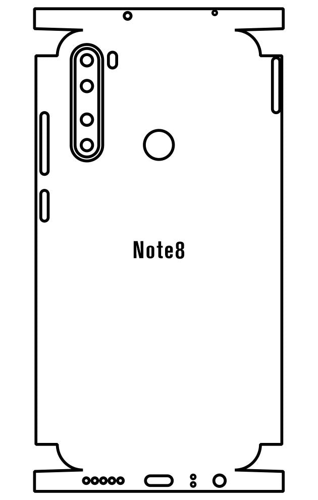 Film hydrogel Xiaomi Redmi Note 8 - Film écran anti-casse Hydrogel
