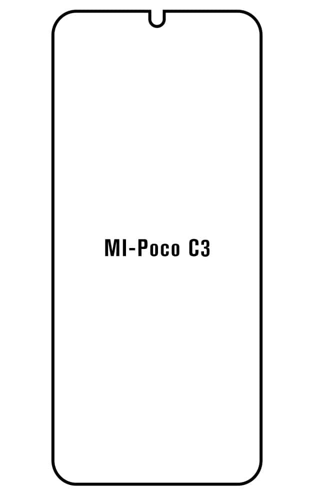 Film hydrogel Xiaomi Poco C3 - Film écran anti-casse Hydrogel
