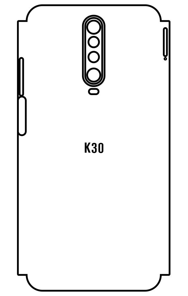 Film hydrogel Xiaomi Redmi K30 - Film écran anti-casse Hydrogel