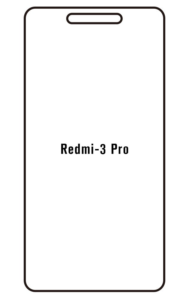Film hydrogel Xiaomi Redmi 3Pro - Film écran anti-casse Hydrogel