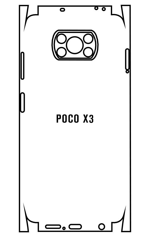 Film hydrogel Xiaomi Poco X3 - Film écran anti-casse Hydrogel