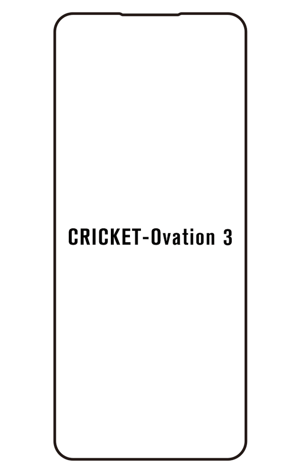 Film hydrogel pour écran Cricket Ovation 3