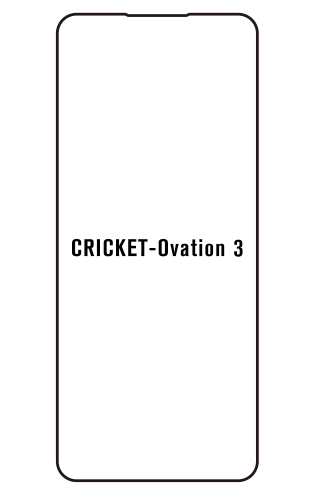 Film hydrogel pour écran Cricket Ovation 3