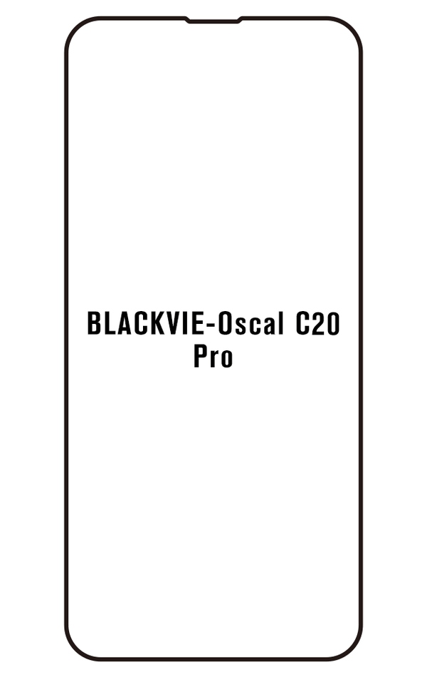 Film hydrogel pour écran Blackview Oscal C20 - C20 Pro