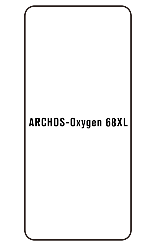 Film hydrogel pour écran ARCHOS Oxygen 68XL