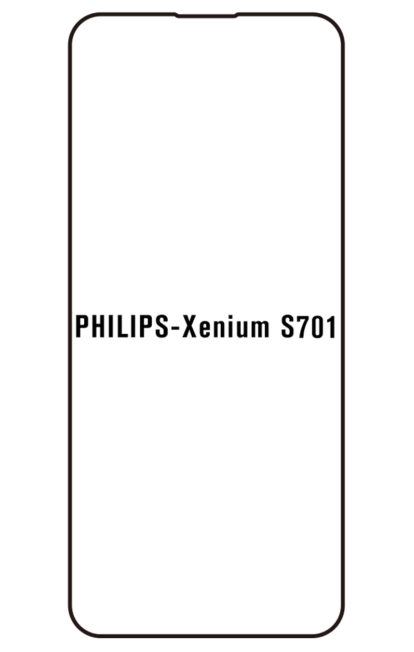 Film hydrogel pour Philips Xenium S701