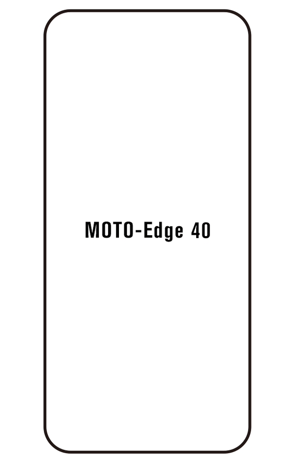 Film hydrogel pour Motorola Edge 40