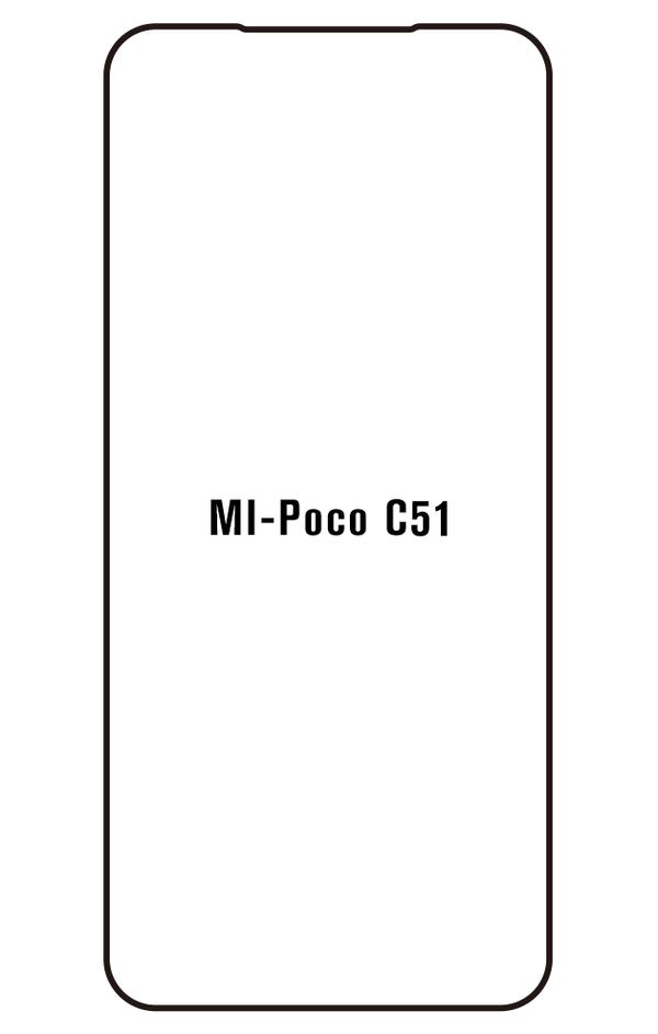 Film hydrogel pour écran Xiaomi Mi Poco C51