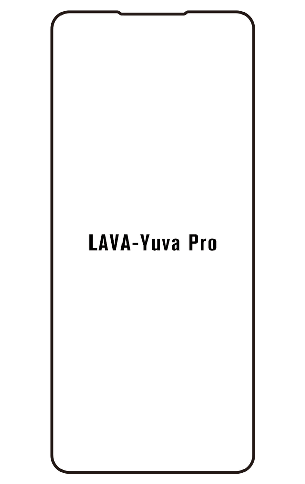 Film hydrogel pour écran Lava Yuva Pro