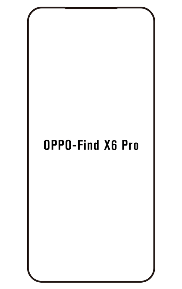 Film hydrogel pour Oppo Find X6 Pro