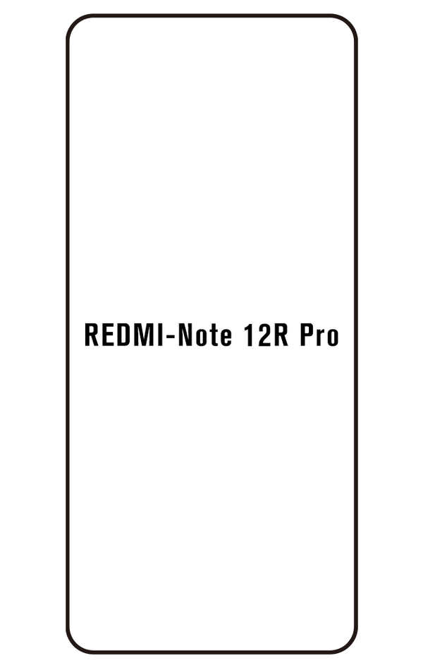 Film hydrogel pour Xiaomi Redmi Note 12R Pro