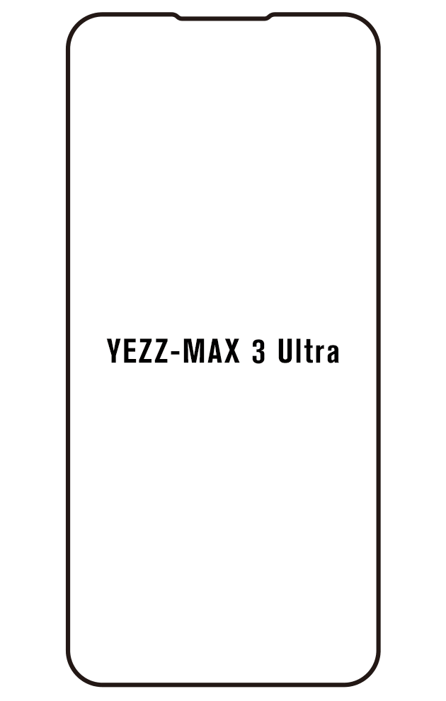 Film hydrogel pour écran Yezz Max 3 Ultra