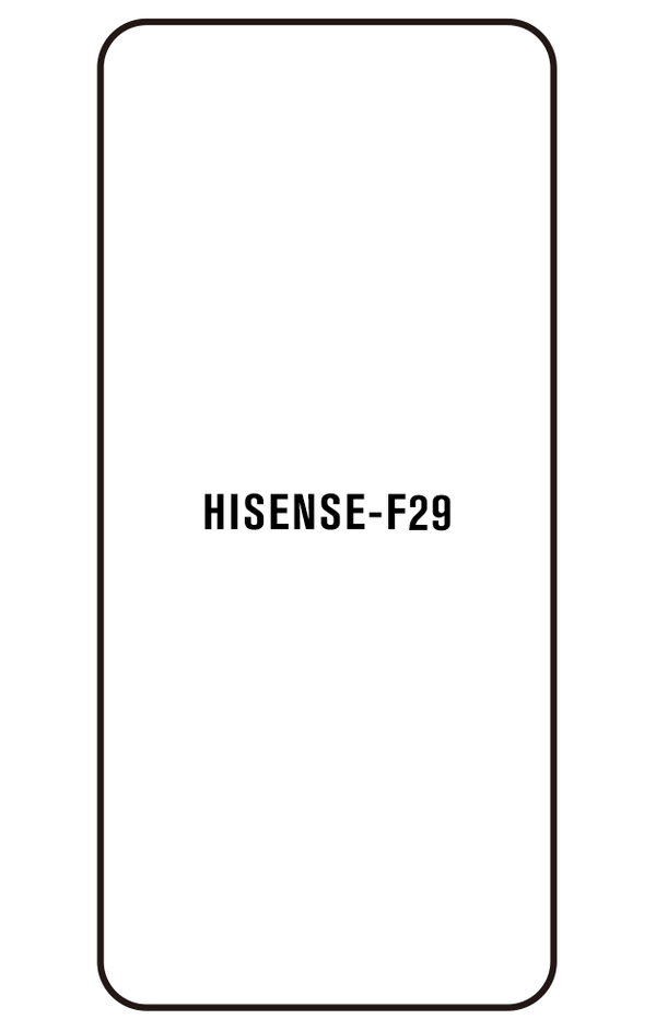 Film hydrogel pour écran Hisense F29