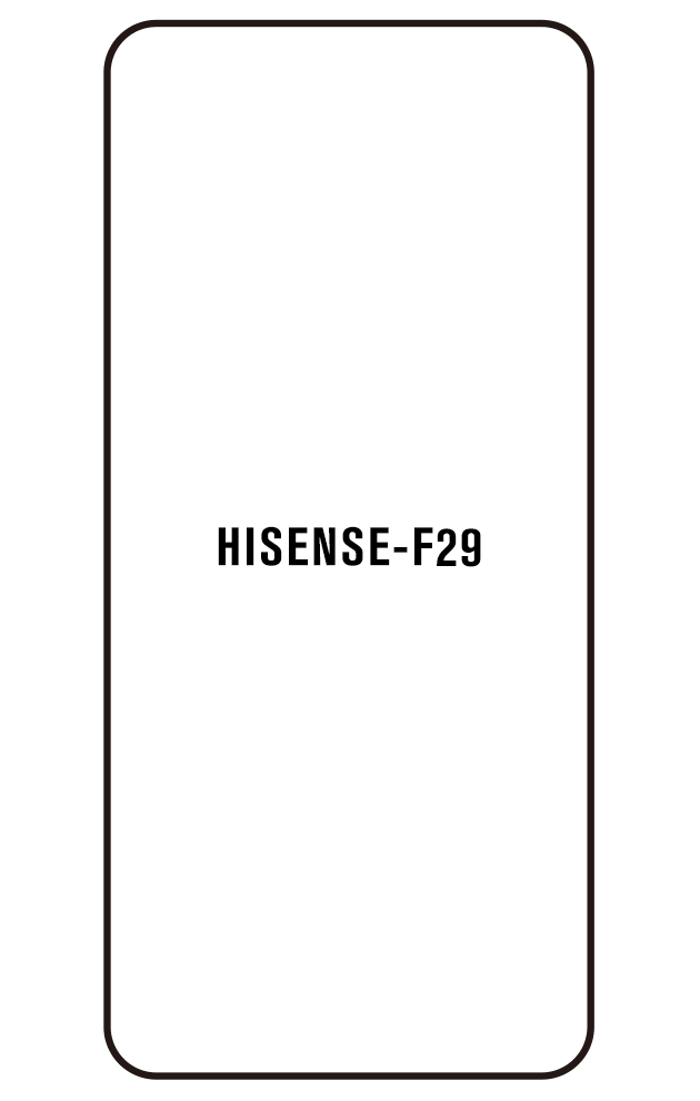 Film hydrogel pour écran Hisense F29