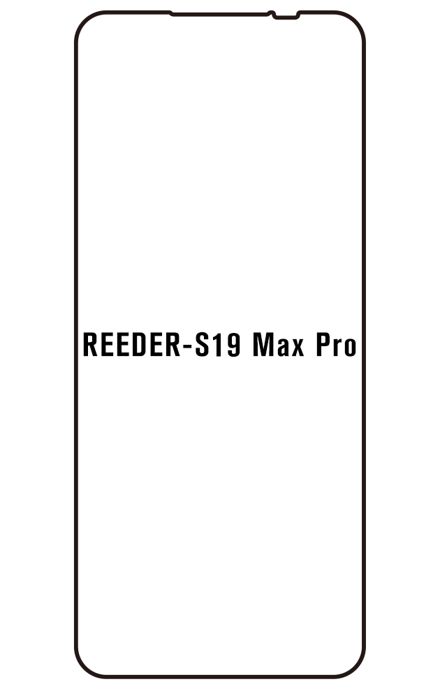 Film hydrogel pour écran Reeder S19 Max Pro