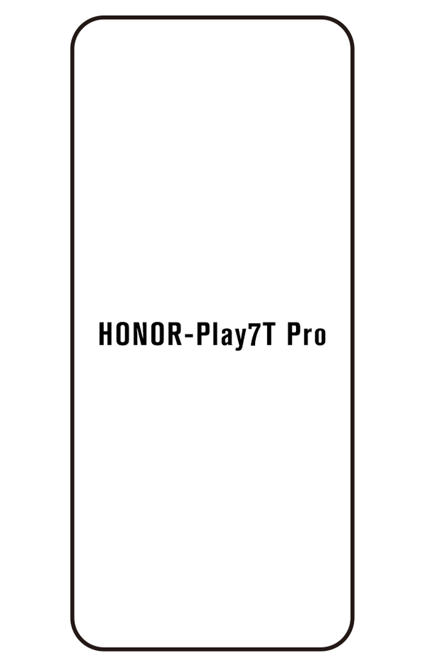 Film hydrogel pour écran Honor Play7T Pro