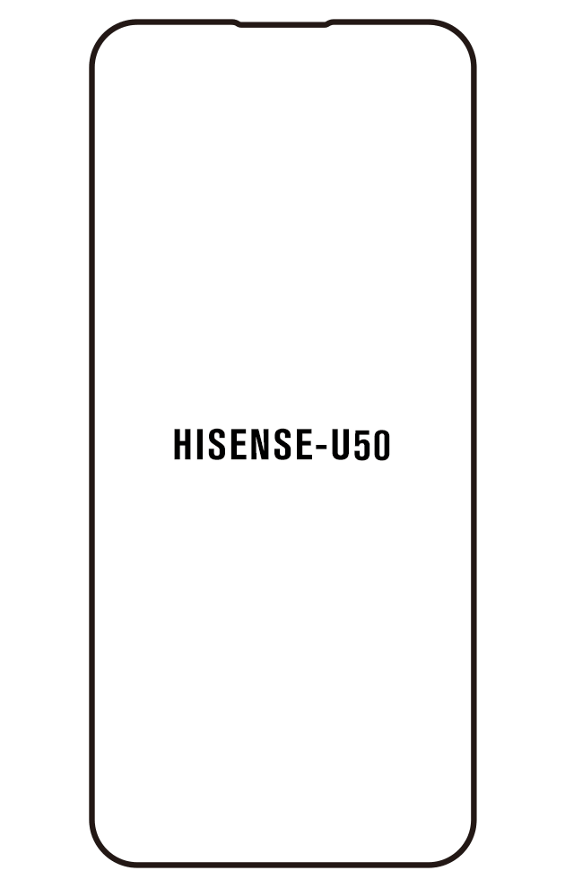 Film hydrogel pour Hisense U50