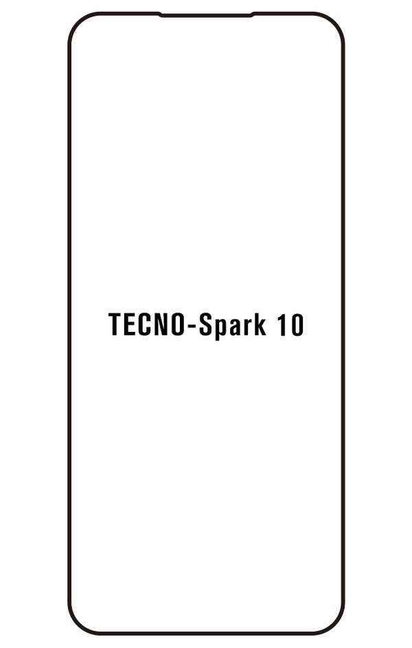 Film hydrogel pour écran Tecno Spark 10