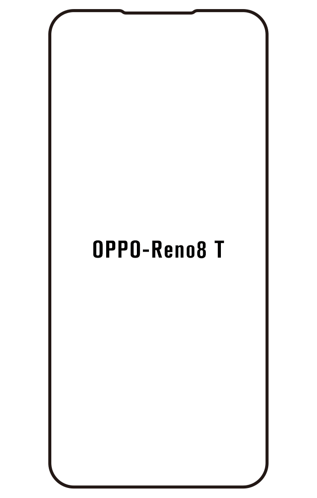 Film hydrogel pour écran Oppo Reno 8 T 5G