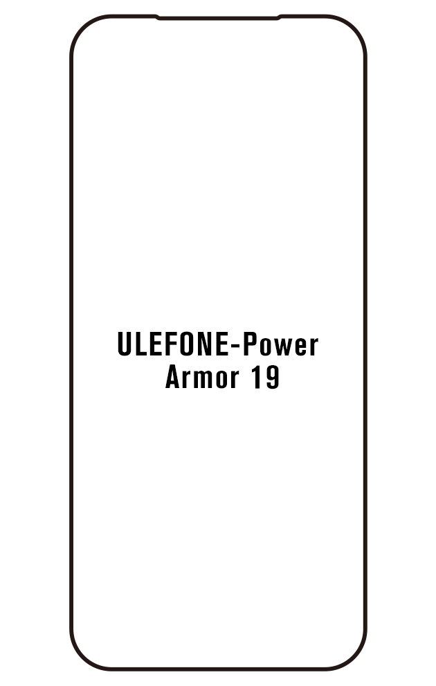 Film hydrogel pour écran Ulefone Power Armor 19