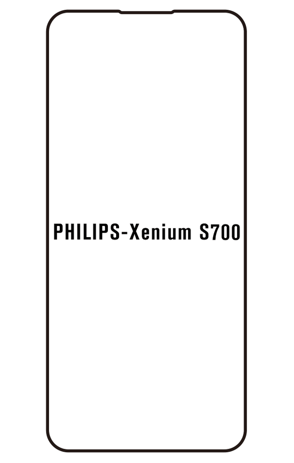 Film hydrogel pour Philips Xenium S700