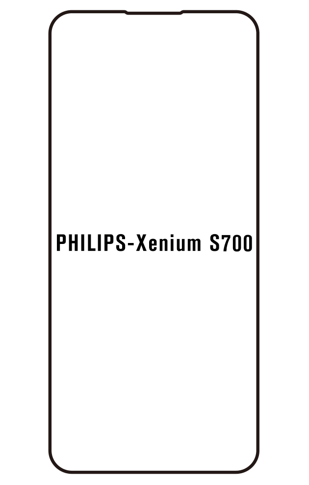 Film hydrogel pour Philips Xenium S700